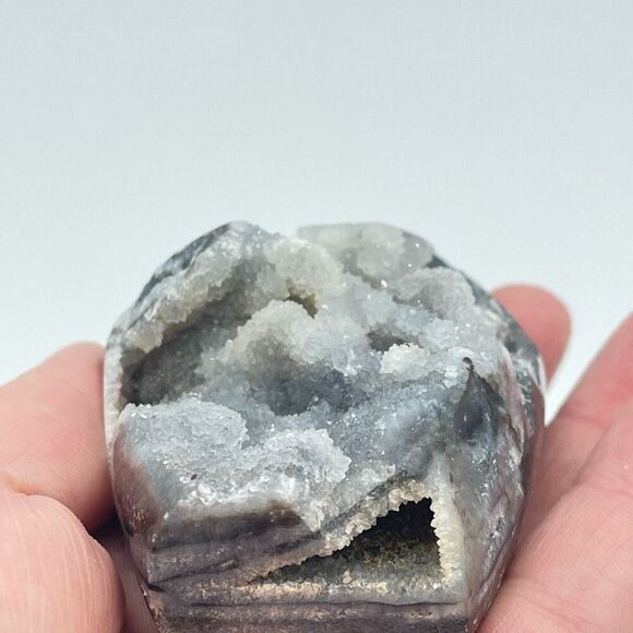 Sphalerite mountain Freeform druzy crystal stone 4” half raw specimen - Picture 4 of 9